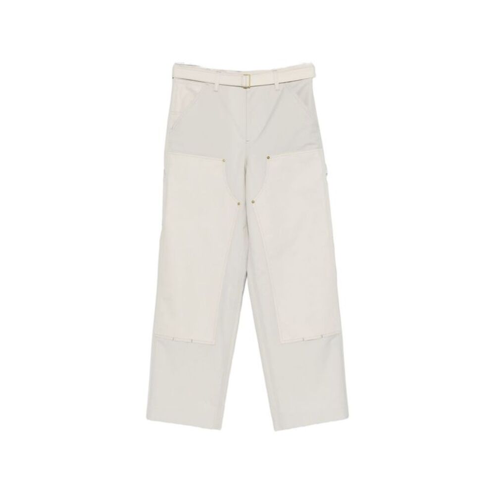 Sacai X Carhartt Wip Men Wool Blend Trousers